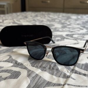 Women’s Tom Ford Black and Gold Sunglasses